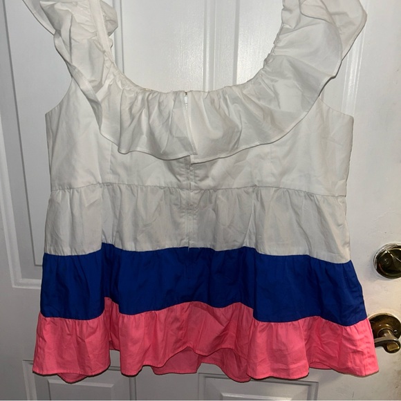 Colorblock Ruffle Top - Picture 4 of 5
